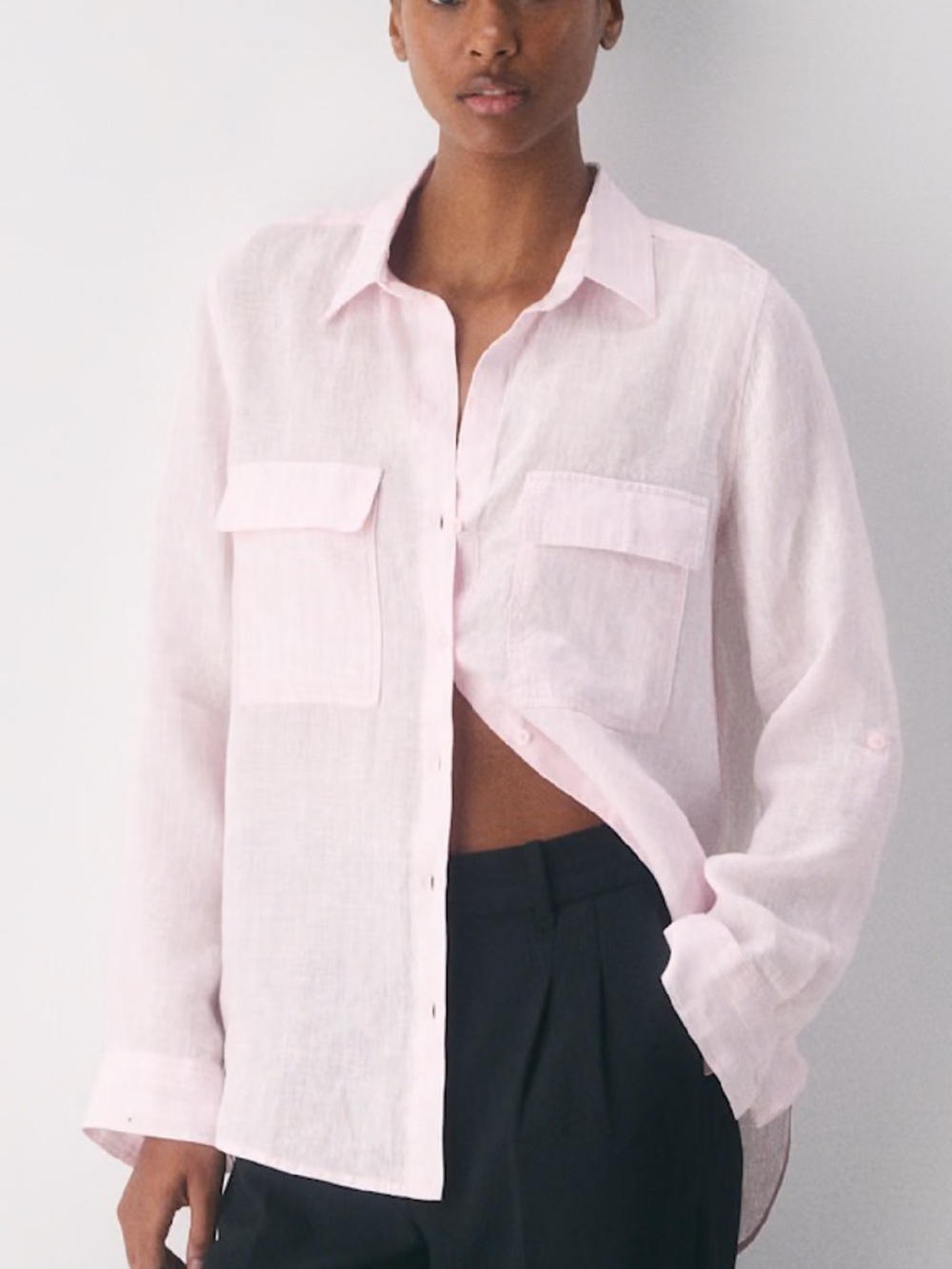 Babaton aritzia Pink Blouse size small 
Utility LIKE NEW, worn once